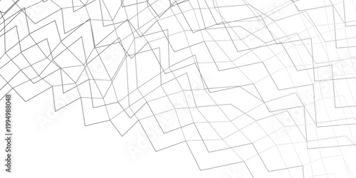 Abstract technology background. Polygonal with connecting dots and lines. Technology data transfer server global system graphic vector. Global network connection .