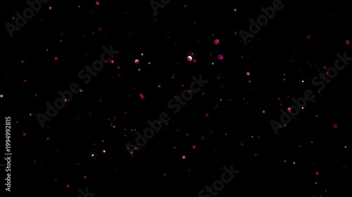 Transparent bubbles rising slowly with soft reflections and smooth motion, seamless loop animation on black background for liquid overlay compositing