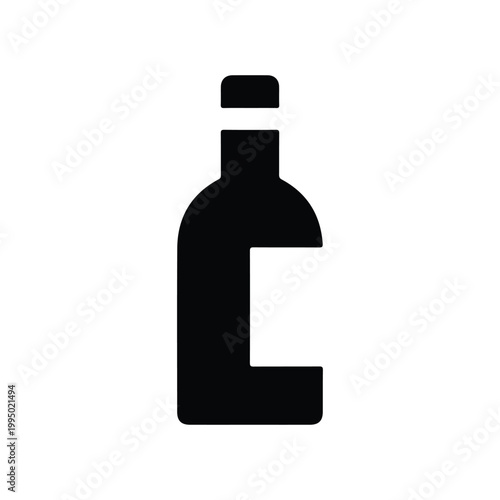 Wine bottle, drink, alcohol, vodka