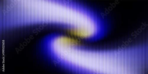 Gradient light fractal glass effect background. Glow vibrant background. Illuminated with warm blending glowing tones. Vibrant glowing through geometric structural glass. Vector illustration.