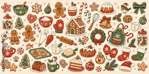 Christmas Gingerbread Bakery Pack
