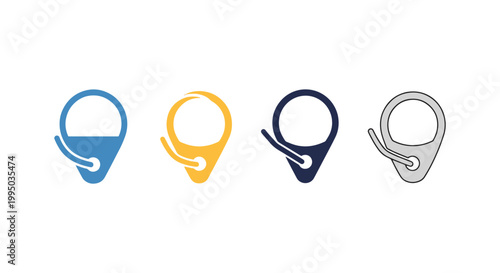 Free Download Stitch Marker Line art vector creative clean shapes - GFXLoad