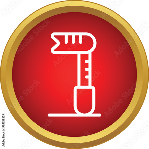 Railway semaphore signal providing safety and traffic management over train lines