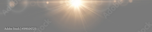 Konstfotografi Vibrant Luxury Background Featuring Golden Optical Rays and a Soft Purple Glow