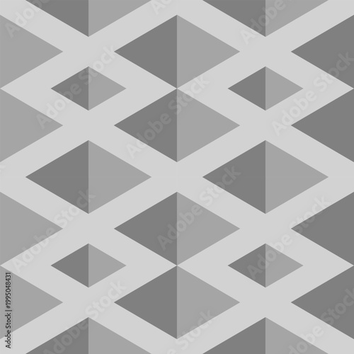 Seamless pattern with steps that creates an optical illusion.