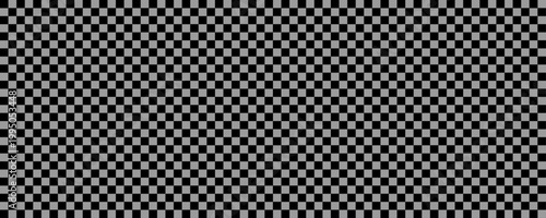 black and white background. Checkerboard banner.  The glowing edges shine softly while the center remains clear, making it perfect for overlays, stickers, and digital designs.