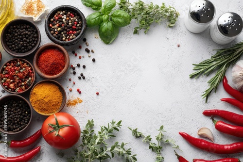 Herbs and spices make cooking art