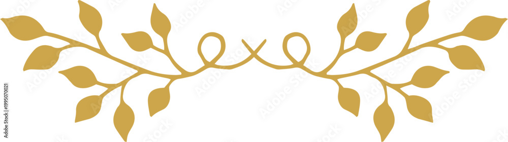 Obraz premium Luxury floral botanical on white background vector. Elegant gold line wallpaper lily, flowers, leaves, foliage, branches in hand drawn. Big set of golden floral design branches and flowers. Border.
