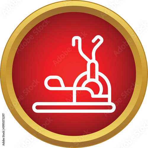 Workout exercise cardio equipment for health and physical activity