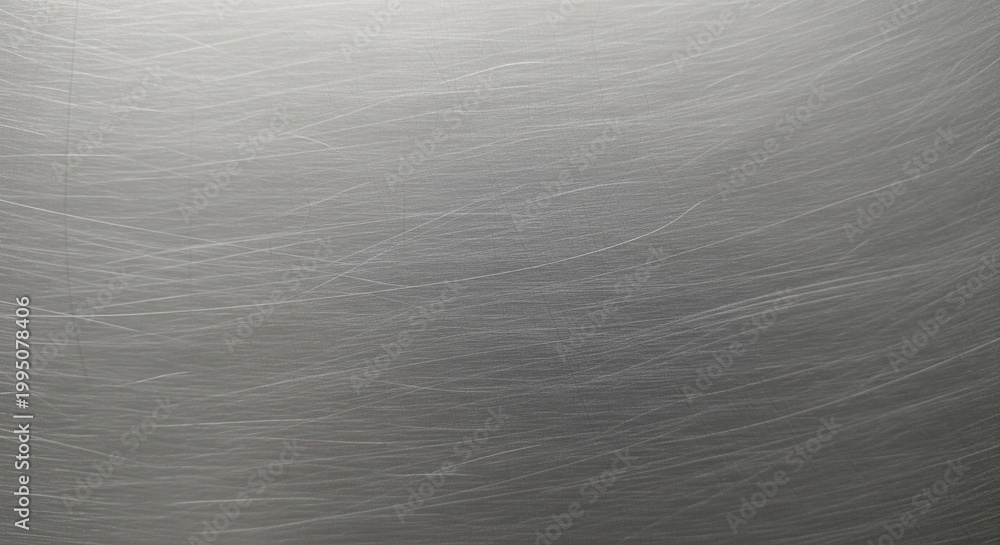 Fototapeta premium Subtle brushed grey metal background texture