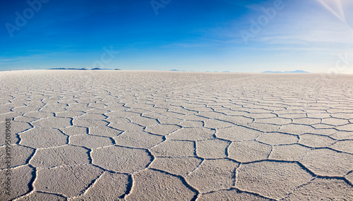 Photos The Salar de Uyuni, located in Bolivia at an altitude of over 3,600 meters, is the largest and highest salt flat in the world