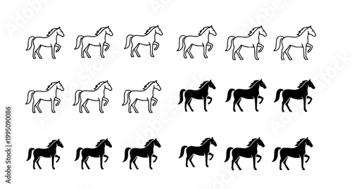 Comprehensive collection of technical drafting and artistic drawing tools including compasses rulers and pencils in red line art for engineering and design projects