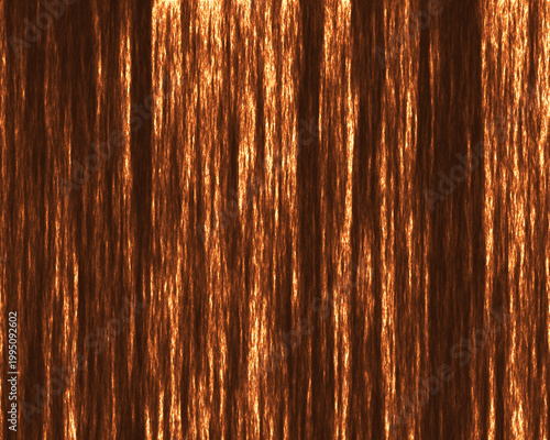 Foto Dark burnt sienna vertical fiber texture with glowing light streaks