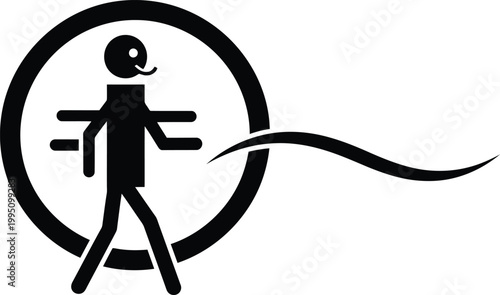 Black and white of a person holding a large pencil artist monochrome desi