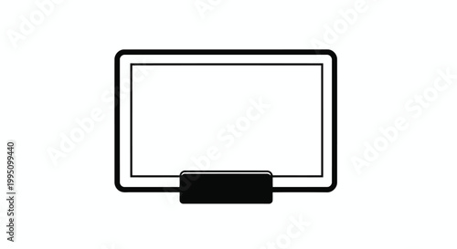 Black and white of a smartphone with a charging cable mobile phone