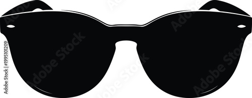 Black leather motorcycle gloves, view, isolated on white background