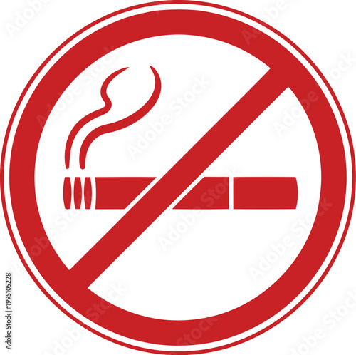 Red prohibition symbol with no left turn traffic sign and wavy arrows red circle