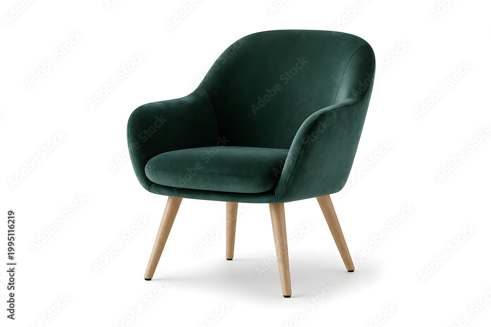 Fototapeta premium chair on Clean White Background