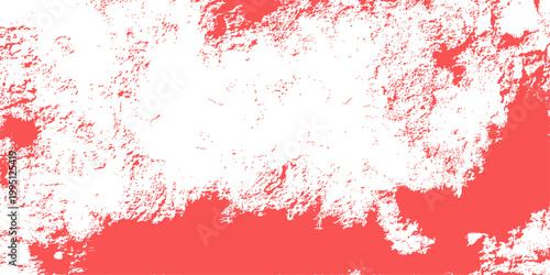 Fotografie Abstract Artistic Red and White Texture with a touch of artful paint strokes