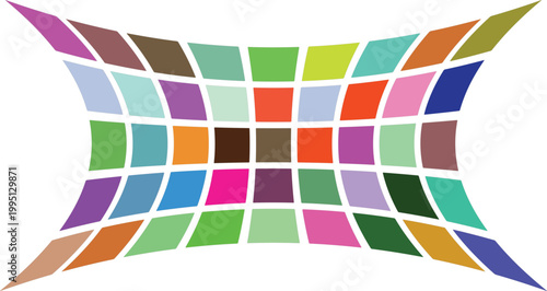 Vibrant color palette with numerous shades and hues