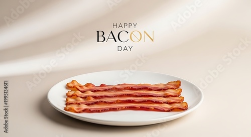 Happy bacon day celebration
