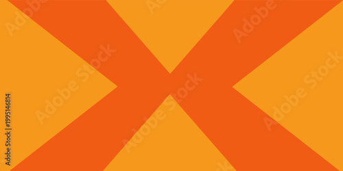 Abstract orange and yellow geometric background. Modern concept for graphic design, background, web design, poster, banner, book, slideshow. Vector illustration