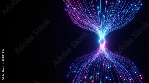 Complex information science and machine learning data visualization in cyberspace.