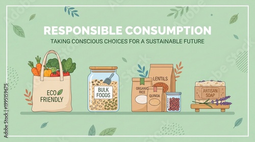 Responsible Consumption with Eco-Friendly Products and Sustainable Choices for the Future