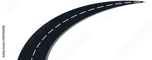 Abstract vector road illustration. EPS10