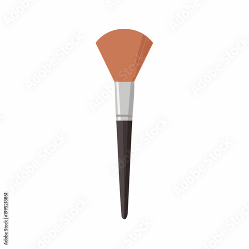 Flat Fan Makeup Brush