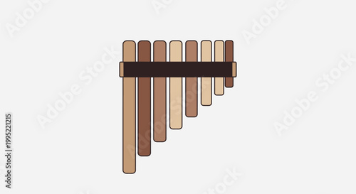 Wooden Xylophone Instrument Musical Percussion.