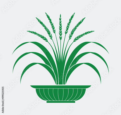 A vibrant aloe vera houseplant grows in a decorative ceramic pot, featuring thick green succulent leaves that bring a touch of tropical nature and botanical growth to a home garden