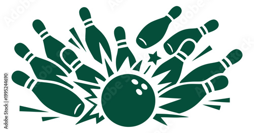 A hand-drawn green cactus vector illustration featuring a nature-inspired sun symbol and summer pattern inside a colorful circle sign