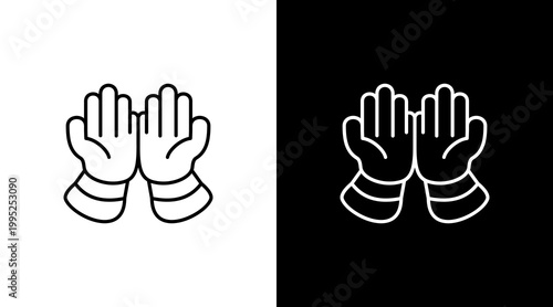 Pray Icon Set Multiple Style Collection