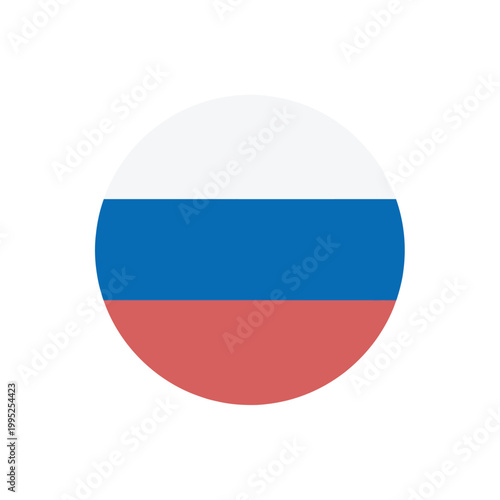 Round Russian Flag Vector Icon Isolated on White Background Glossy Circular Button Symbol of Russia for Travel and National Identity Free Download Round Russian Flag Vector Icon Isolated on White Background Glossy Circular Button Symbol of Russia for Travel and National Identity - GFXLoad
