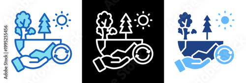 Environmental Impact triplestyle icon