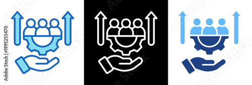 Social Development triplestyle icon