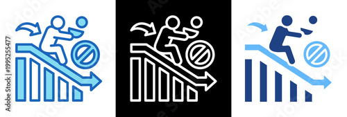 Poverty Reduction triplestyle icon