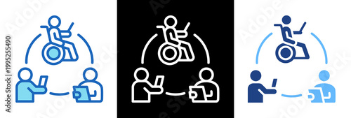 Disability Inclusion triplestyle icon