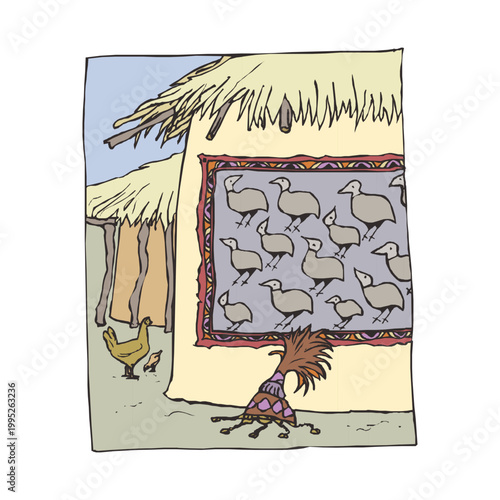 Make a Professional Chicken House Vector Image