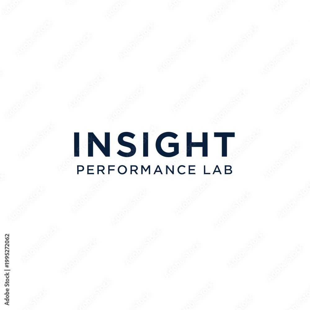 Fototapeta premium Insight Performance Lab Business Logo.