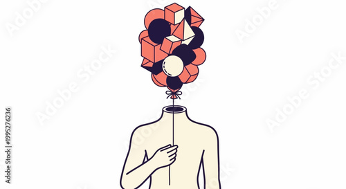 Person with Puzzle Head.
