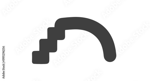 Staircase or Ladder Leading Upwards.