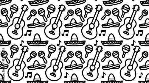 Mexican Party Pattern