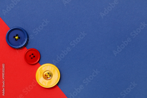 Different buttons on colorf...