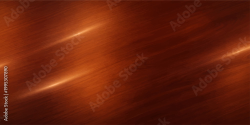 Natural golden metal texture meets dark brown wooden plank pattern for a luxurious hardwood grain surface design backdrop