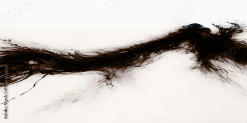 A macro close-up of a soft white feather captures a fluffy abstract plume isolated against a black background to represent the eye of the girl and the eye of the world