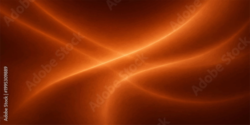 An abstract red silk background features smooth flowing satin waves and a soft liquid texture creating a gold light pattern for a professional fabric design backdrop