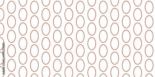 simple outline oval pattern for banner poster background.