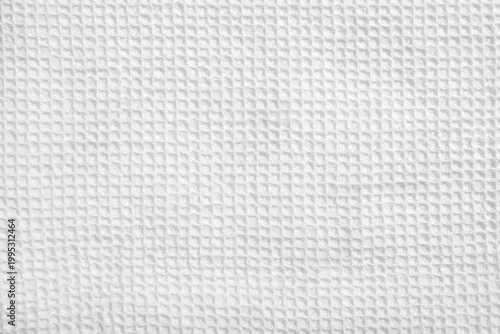 Texture of waffle towel fab...